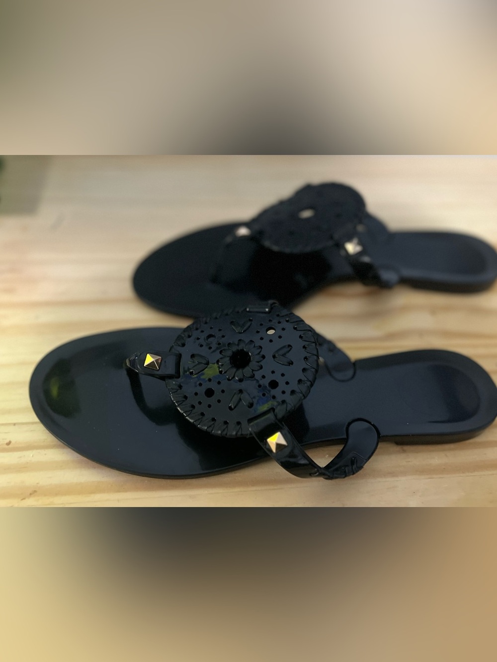 Jack Rogers Black jelly Sandals